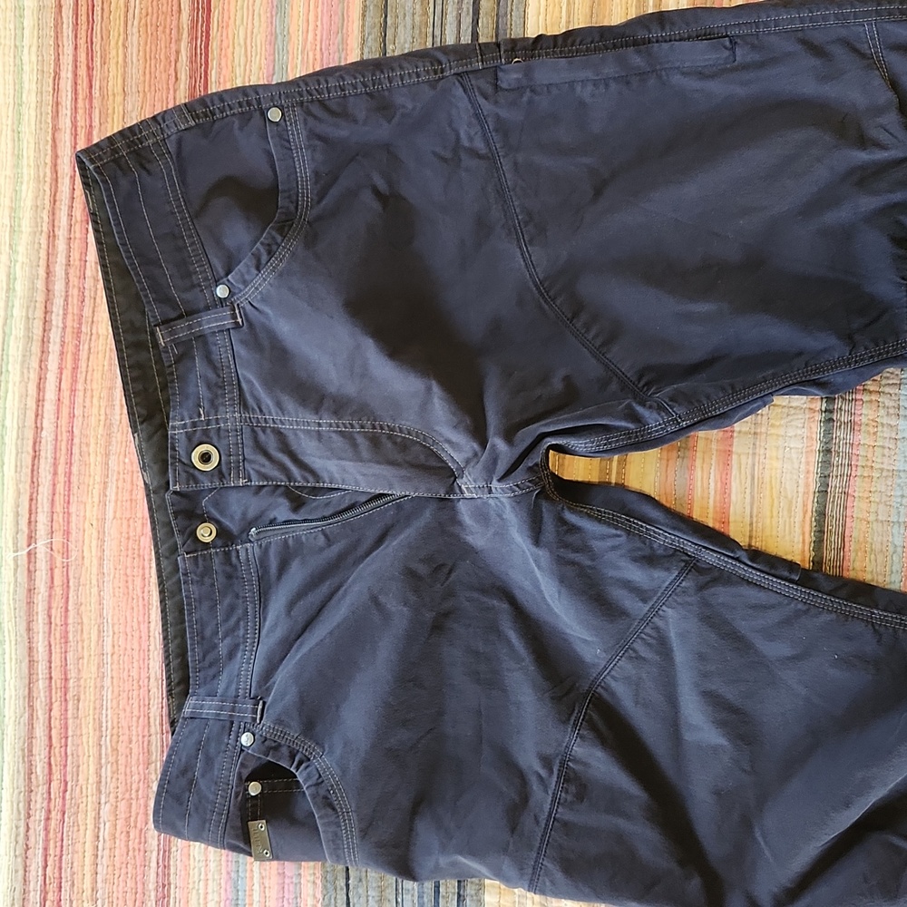 Kuhl Cargo Pants Mens 36x32 Navy RN 108846